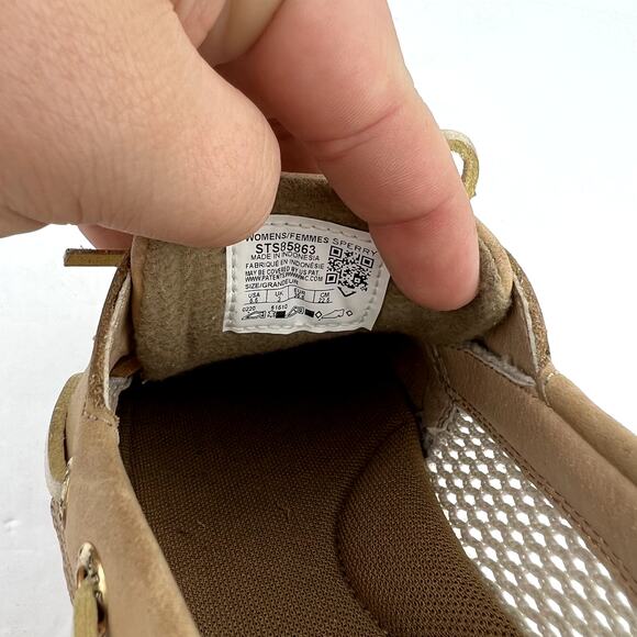 Sperry Angelfish Slip-On Boat Shoe Tan - Picture 8 of 8